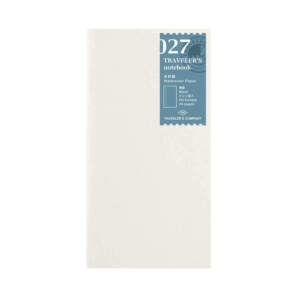 Traveler's Company Notizbuch Traveler's Notebook regular 027 Watercolor