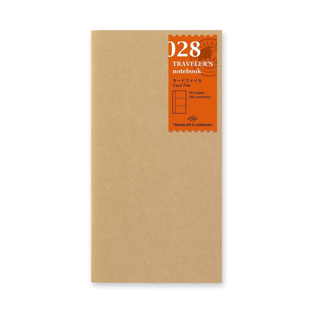 Traveler's Company Notizbuch TRAVELER'S notebook regular 028 Card File bei Nauli and Stories