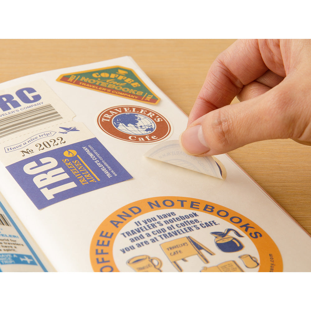 Traveler's Company Sticker TRAVELER'S notebook - 031 refill - Sticker Release Paper - regular bei Nauli and Stories
