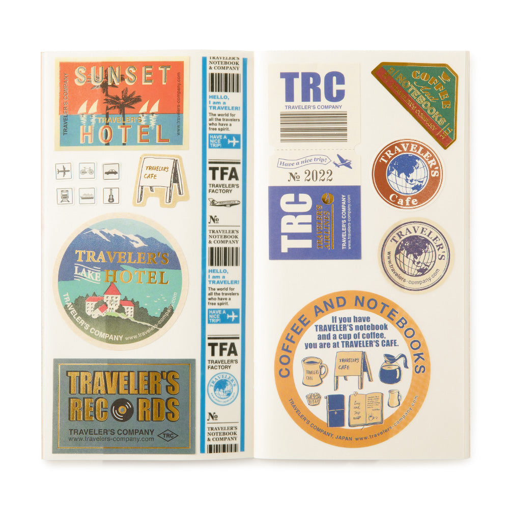Traveler's Company Sticker TRAVELER'S notebook - 031 refill - Sticker Release Paper - regular bei Nauli and Stories