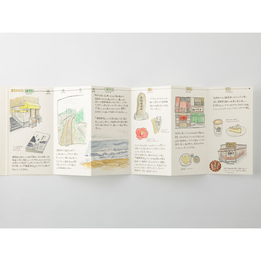 Traveler's Company Skizzenbuch TRAVELER'S notebook -  032 - Accordion fold paper - regular bei Nauli and Stories