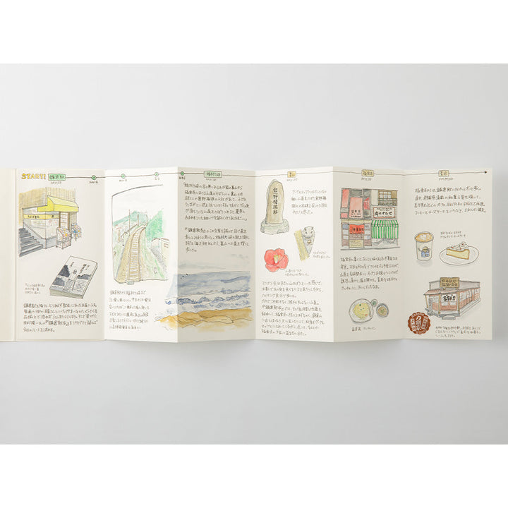 Traveler's Company Skizzenbuch TRAVELER'S notebook -  032 - Accordion fold paper - regular bei Nauli and Stories