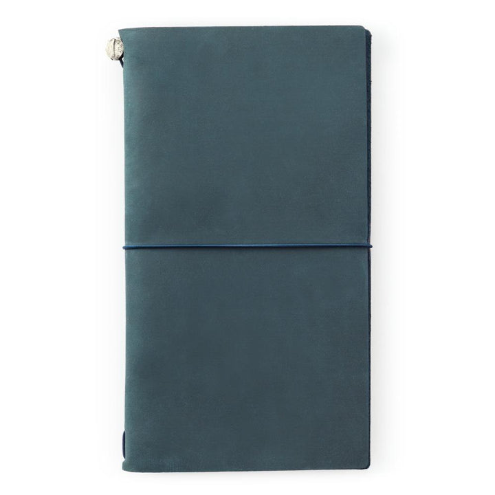Traveler's Company Reisetagebuch Reisenotizbuch "Traveler's Notebook" blau - regular size