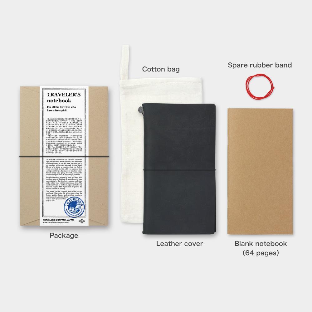 Traveler's Company Notizbuch Reisenotizbuch "TRAVELER'S notebook" schwarz bei Nauli and Stories