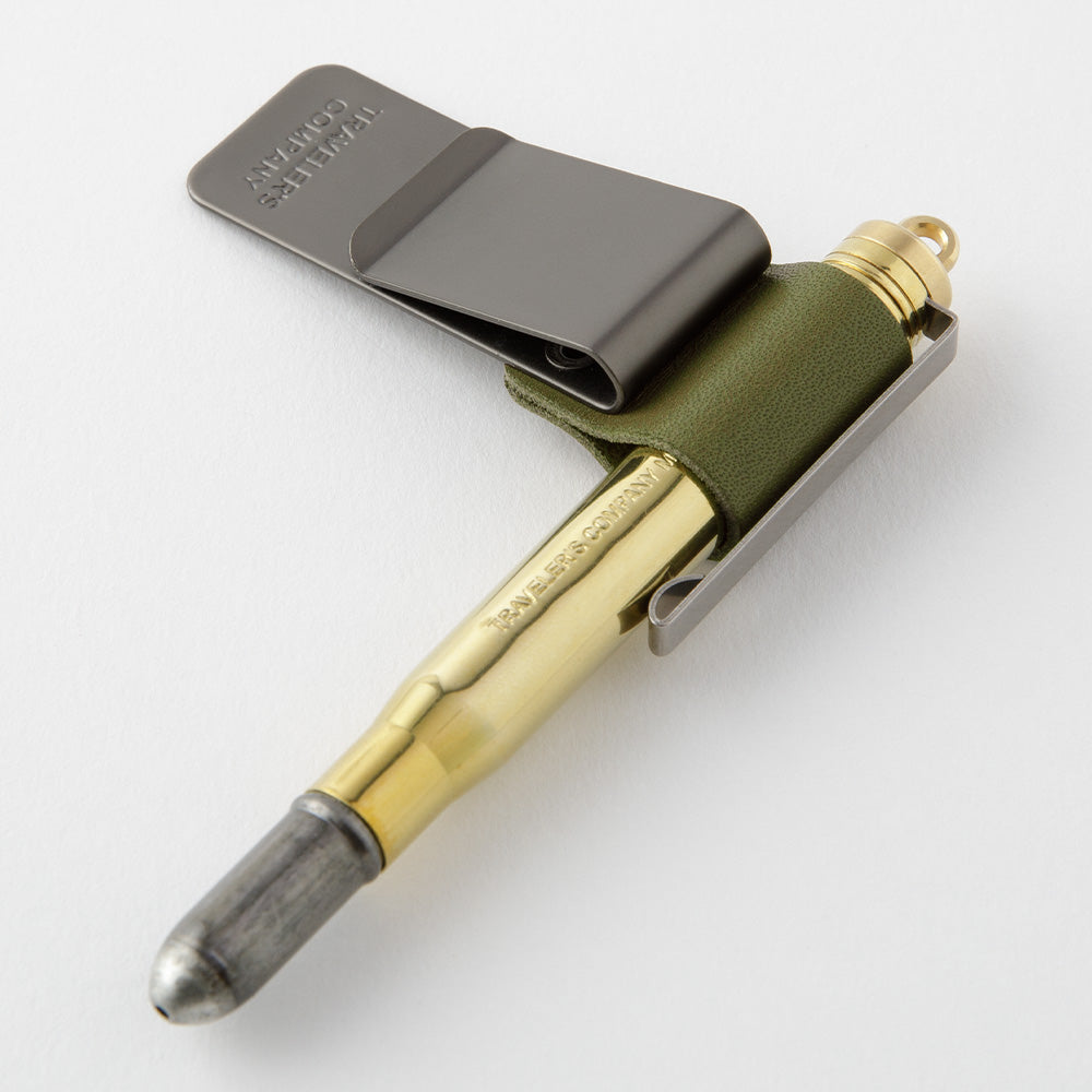 Traveler's Company Stiftehalter TRAVELER'S COMPANY 016 Pen Holder olive bei Nauli and Stories