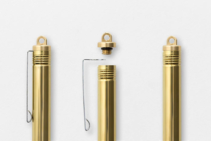 Traveler's Company Traveler's Company Brass TRC Brass Ballpoint Pen Solid Brass