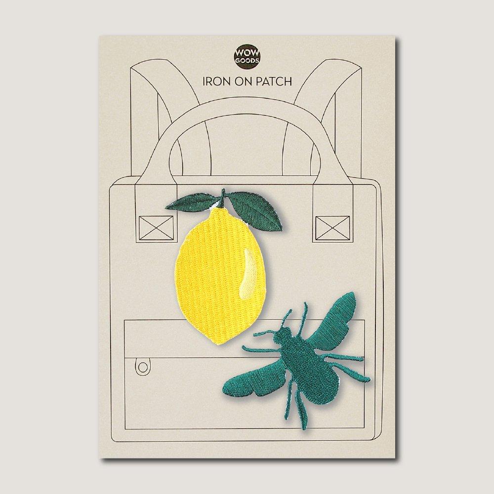 Wowhow B.V. Lemon bee Strijkapplicatie - lemon bee