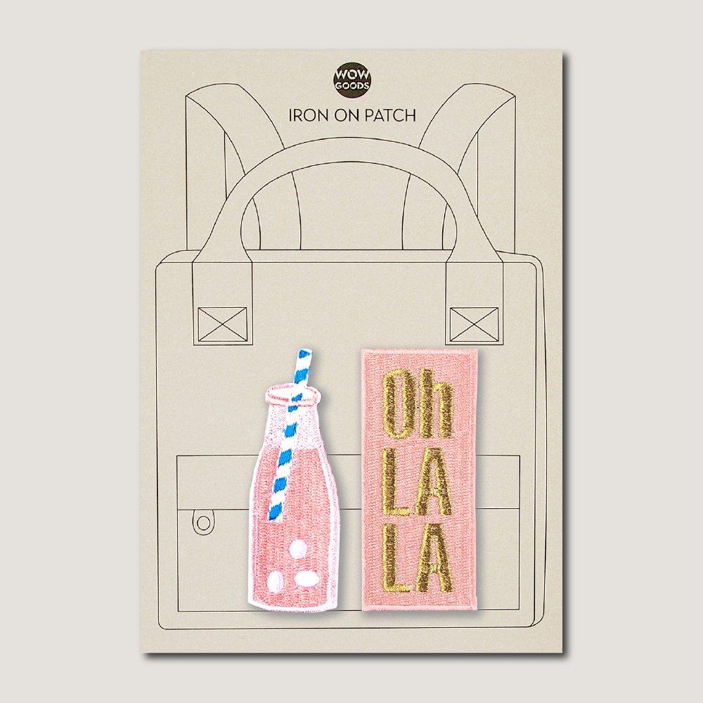Wowhow B.V. Ohlala lemonade Strijkapplicatie- ohlala lemonade