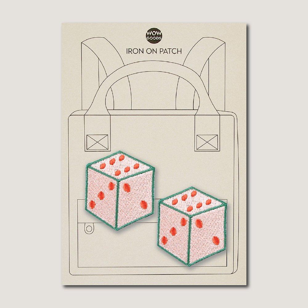 Wowhow B.V. Roll the dice Strijkapplicatie - roll the dice