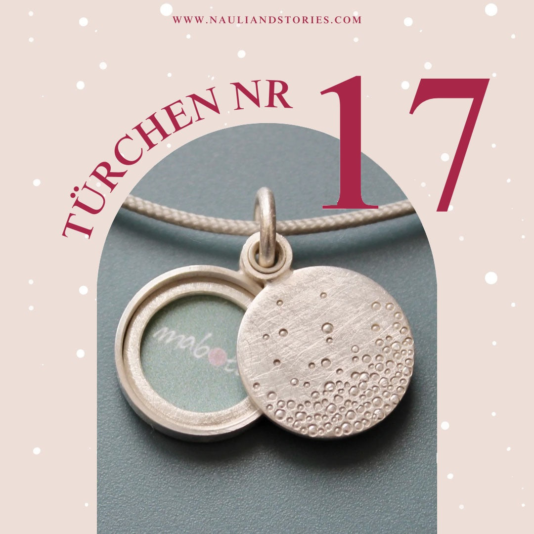 Adventskalender 17.Türchen: Gewinne ein Mediallon aus Silber von Mabotte