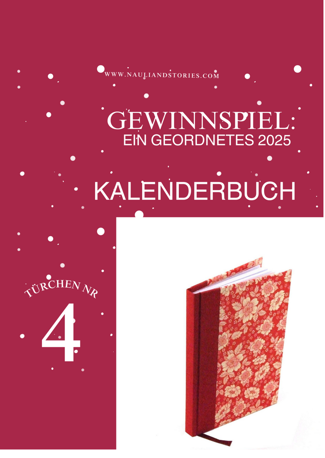 Adventskalender 4. Türchen: Gewinne einen Nauli - Kalender