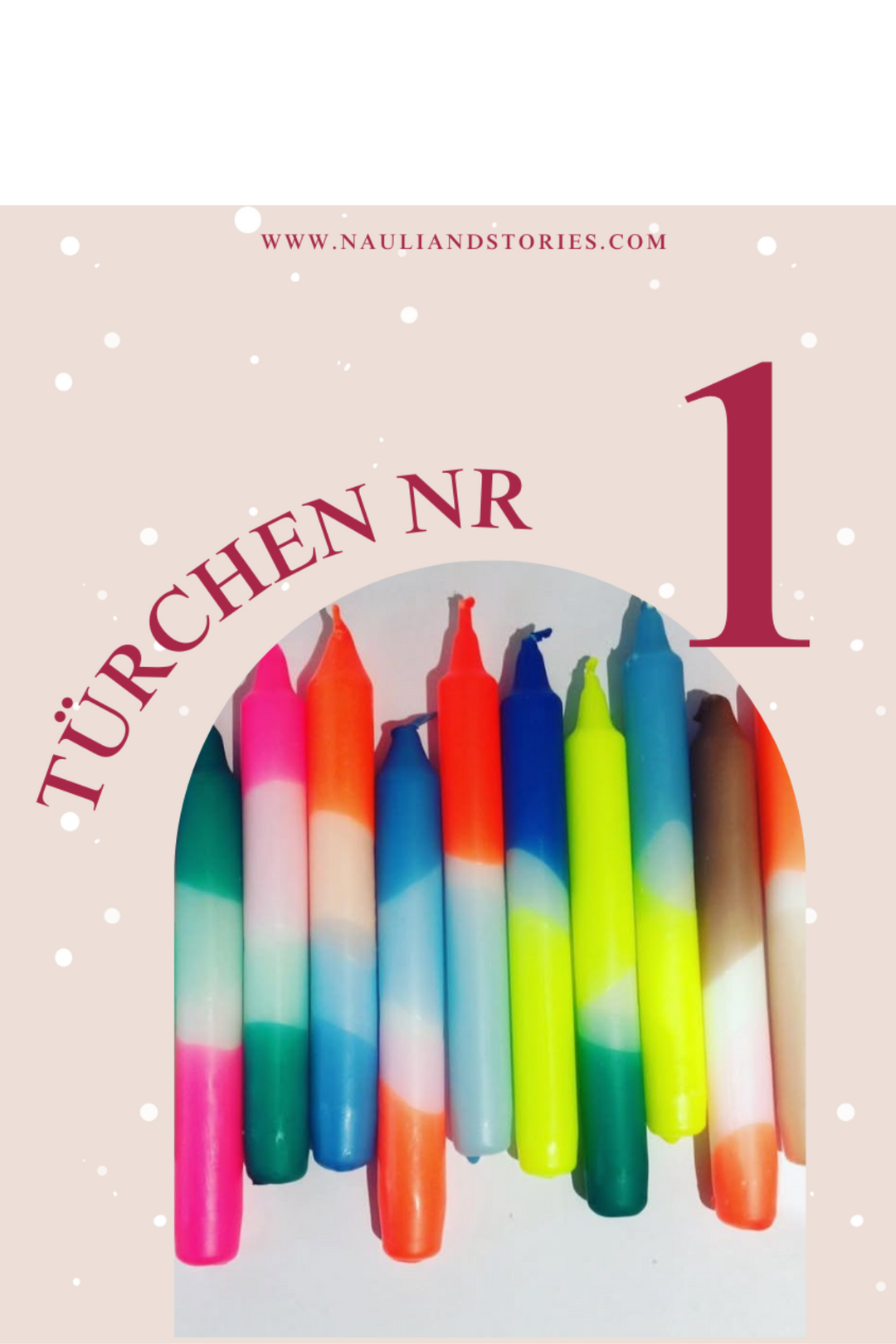 Adventskalender  1. Türchen: Wir schenken Dir ein Licht!