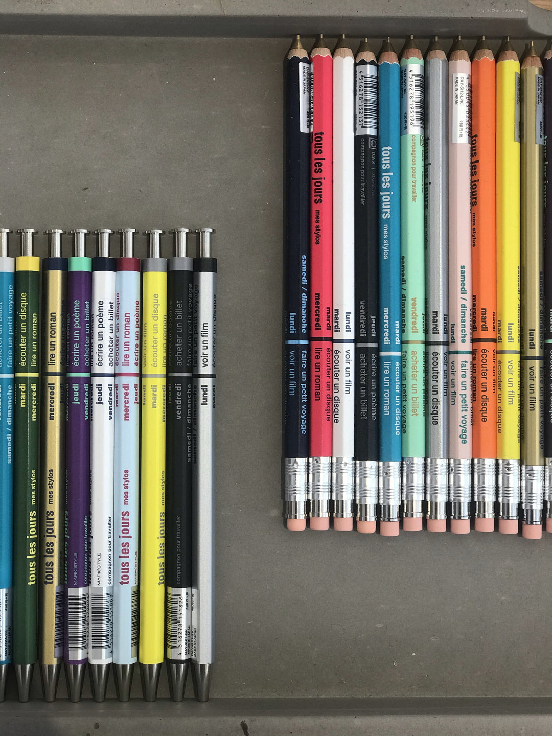 Tous les Jours Bleistifte und Kugelschreiber von Mark's Japan