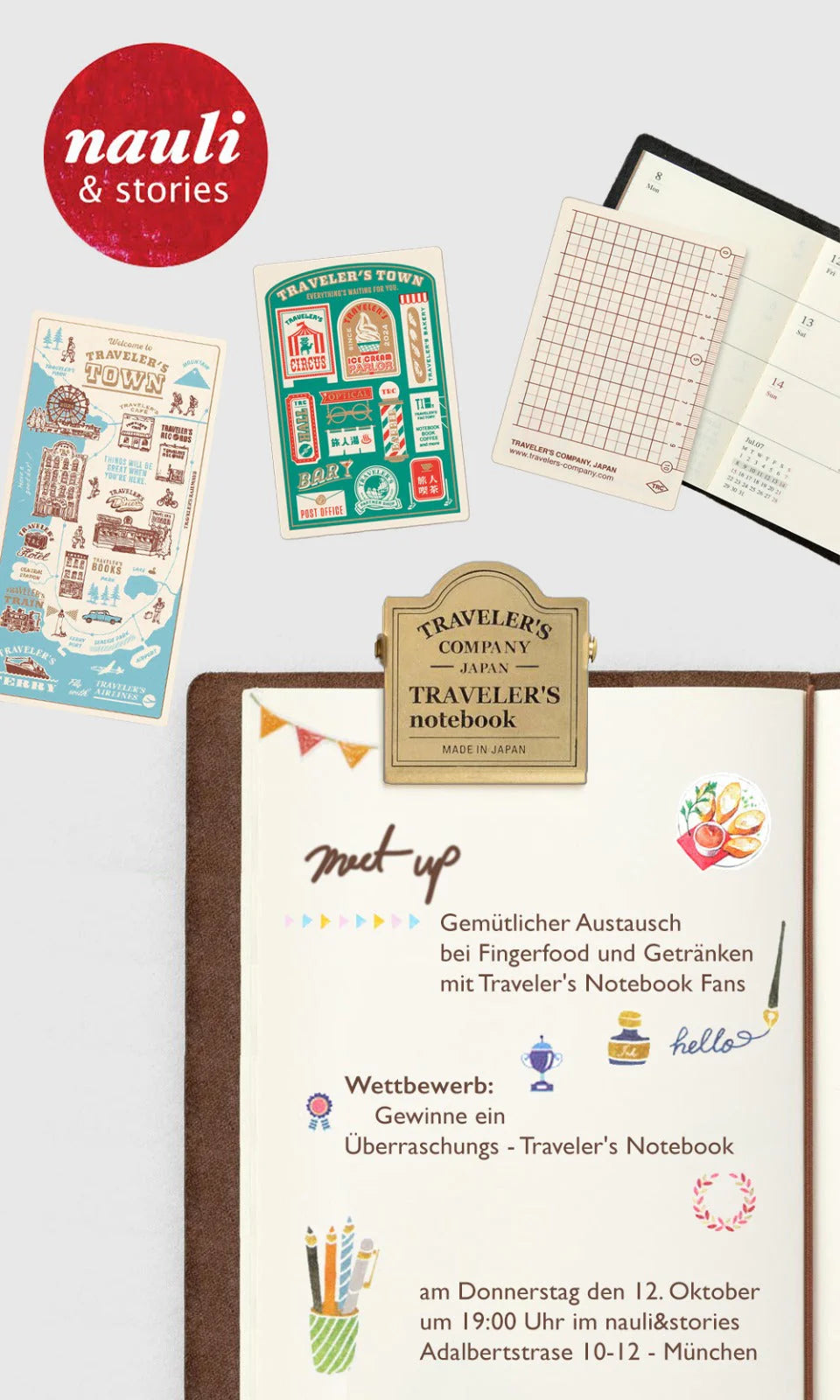 Erstes Traveler's Notebook - Fan Meet-Up in München!