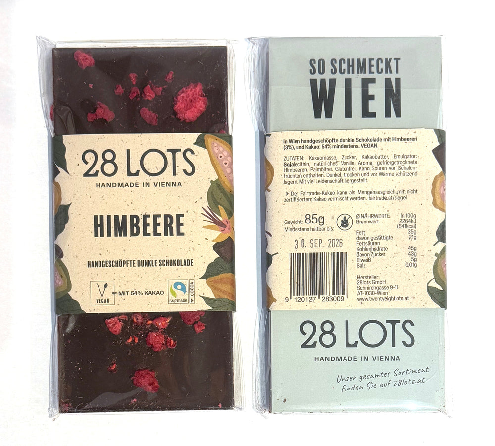 28lot Schokolade | Himbeere bei Nauli and Stories