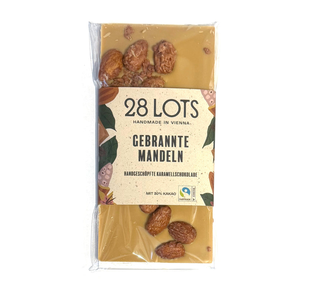 28lot Schokolade Karamellschokolade | gebrannte Mandeln bei Nauli and Stories