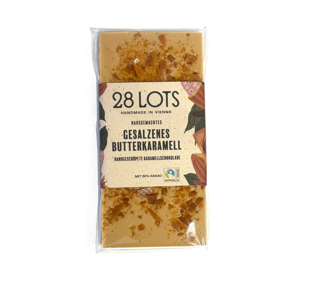 28lot Schokolade Karamellschokolade | gesalzenes Butterkaramell bei Nauli and Stories