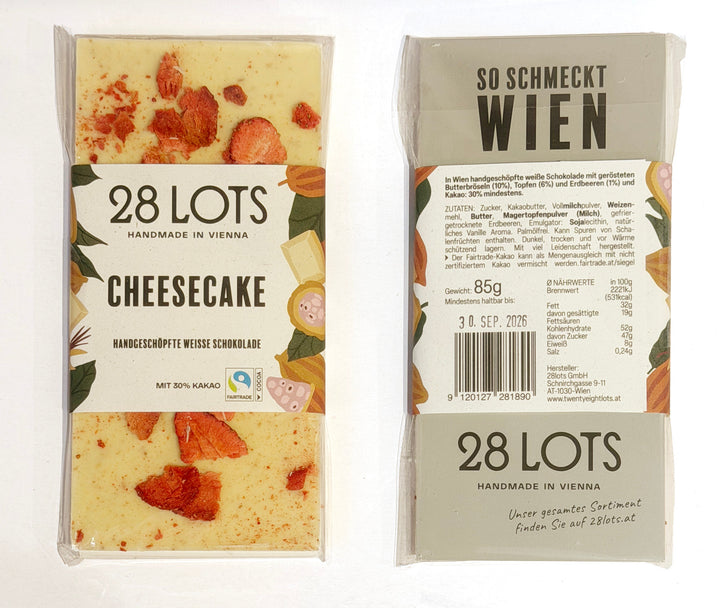 28lot Weiße Schokolade | Cheesecake mit Erdbeeren bei Nauli and Stories