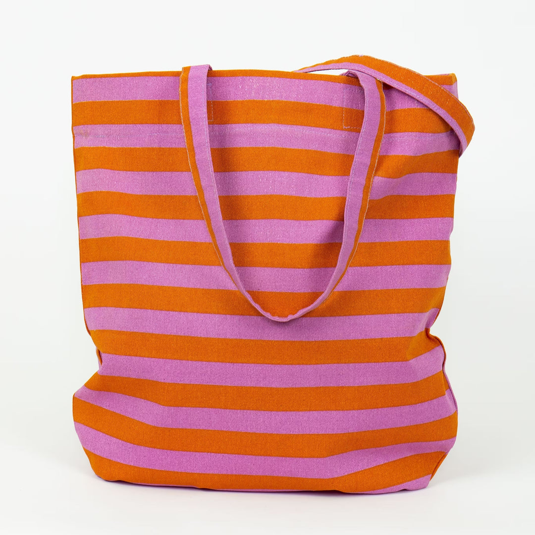 A world of craft RANDA Tote Bag violett orange