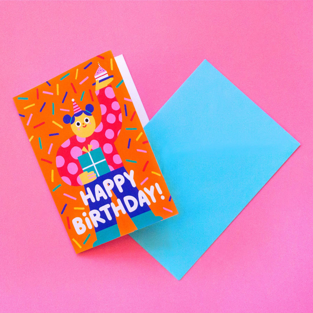 Ana Seixas Happy Birthday // A6 Greeting Card