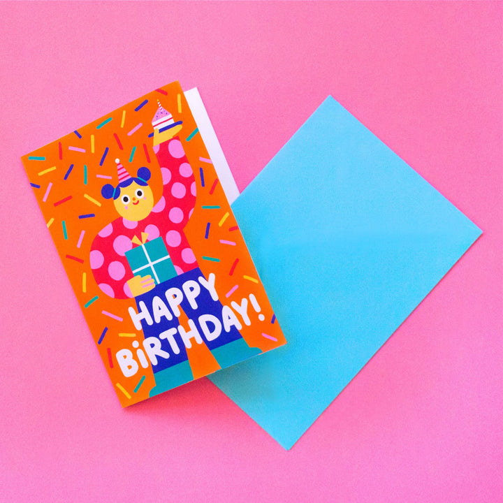 Ana Seixas Happy Birthday // A6 Greeting Card