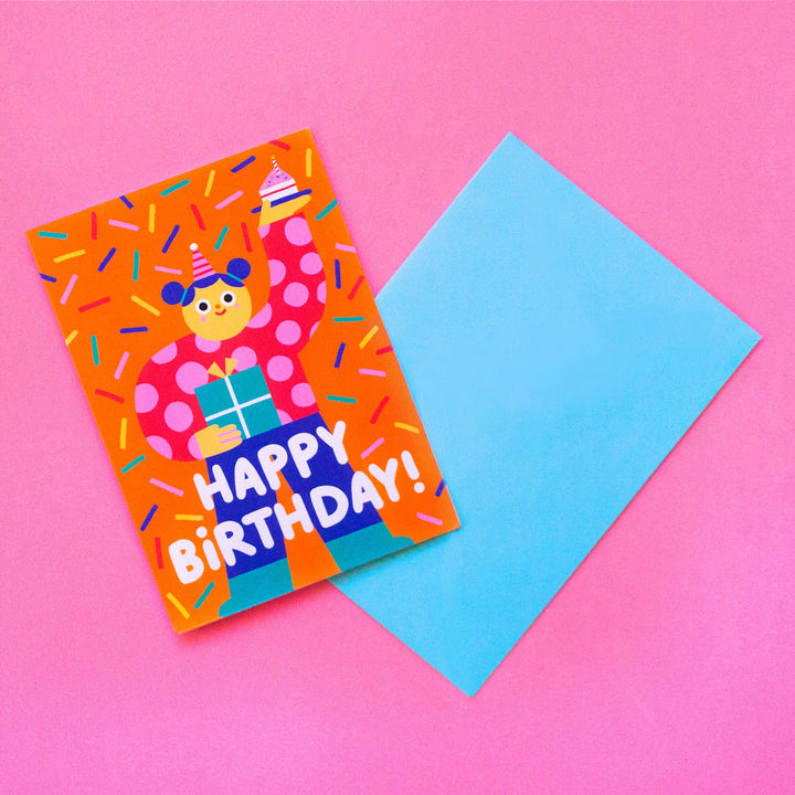 Ana Seixas Happy Birthday // A6 Greeting Card