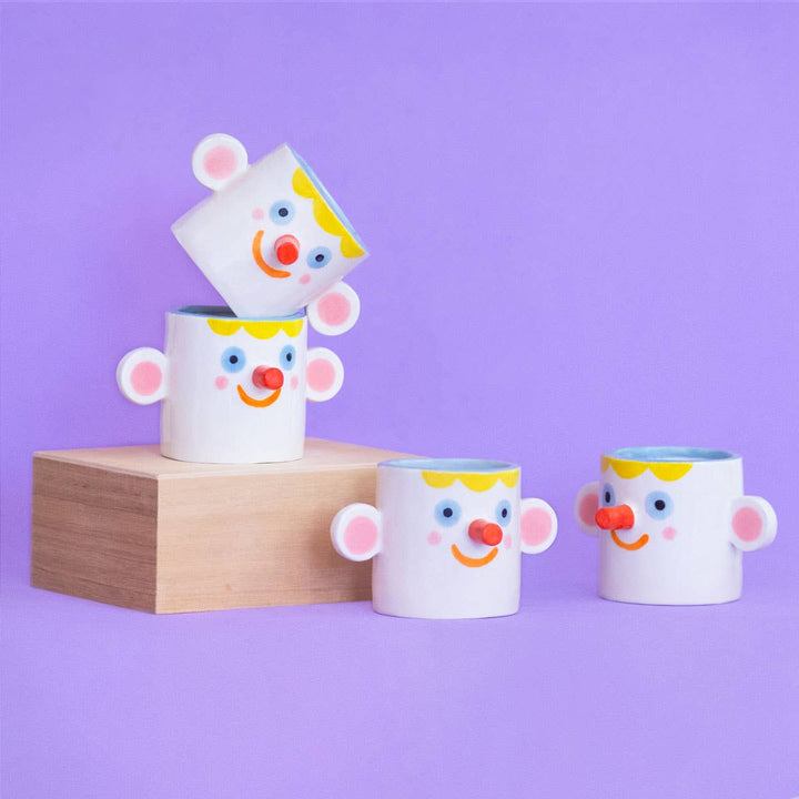 Ana Seixas Happy Face / Ceramic Little Pot bei Nauli and Stories