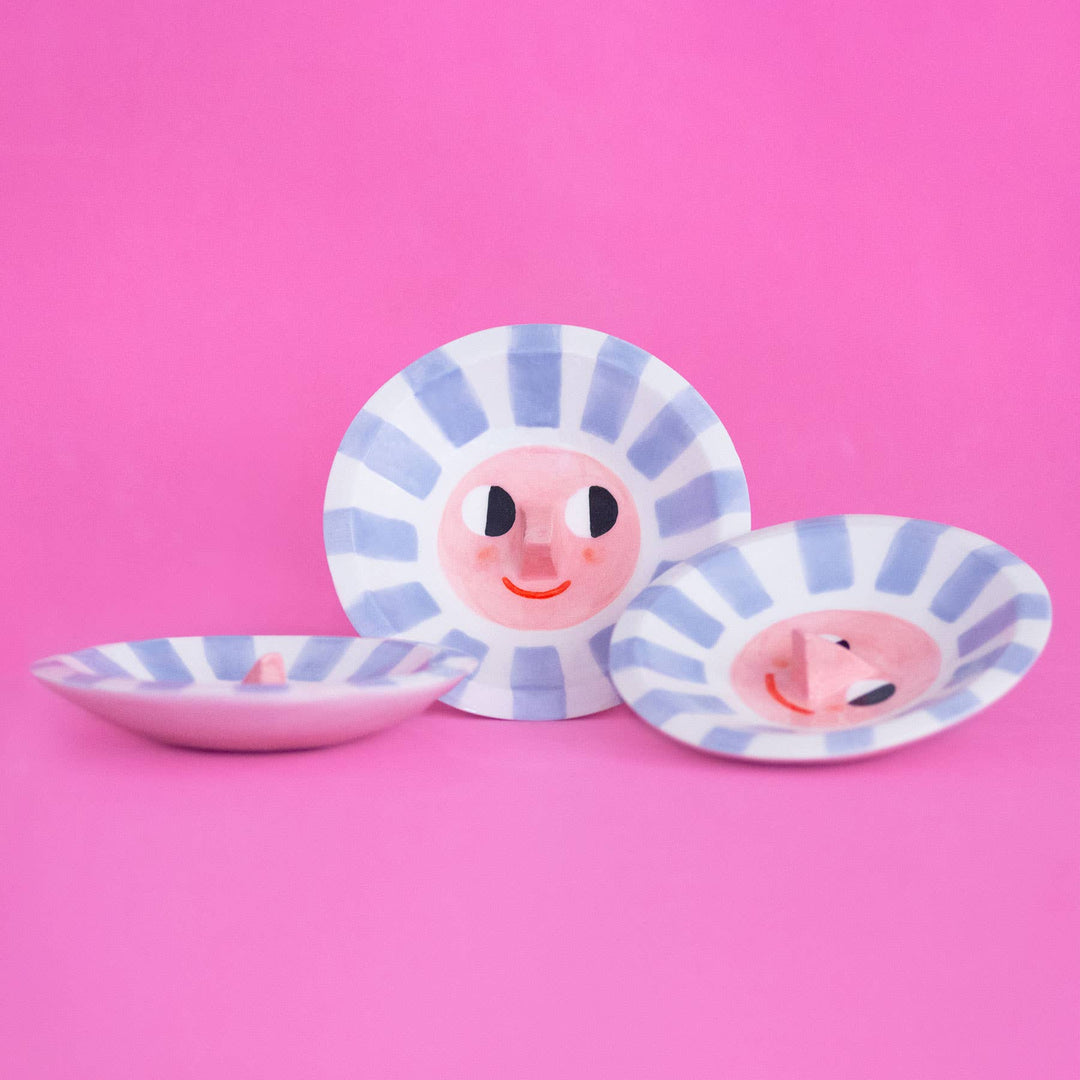 Ana Seixas Happy Sun Purple / Ceramic Trinket Dish bei Nauli and Stories