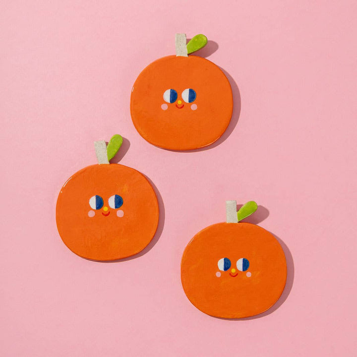 Ana Seixas Orange / Ceramic Hanging bei Nauli and Stories