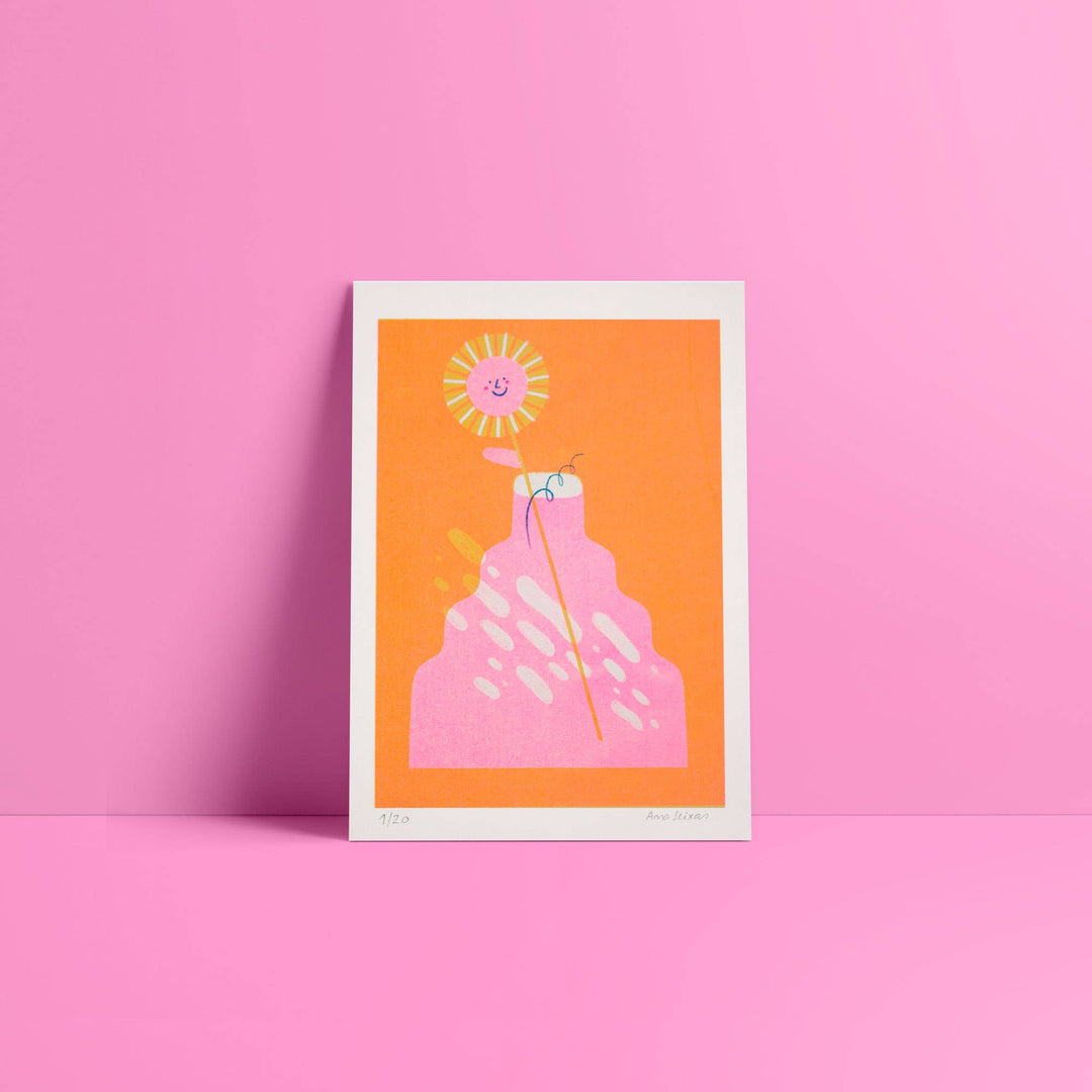 Ana Seixas Risographie Druck A5 | Subtileza bei Nauli and Stories