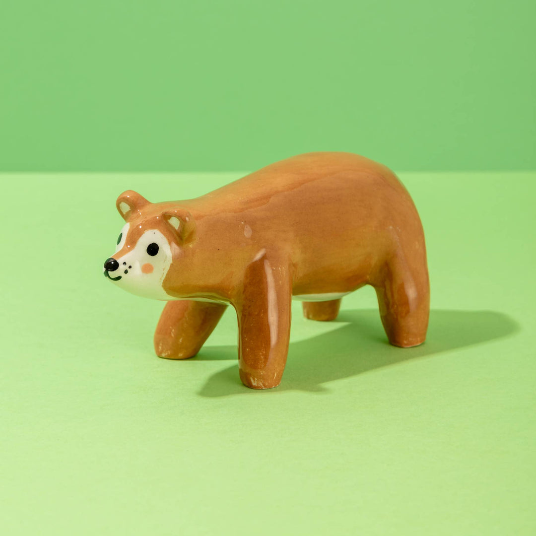 Ana Seixas Skulptur Kleine Keramikskulptur  |  Braunbär bei Nauli and Stories