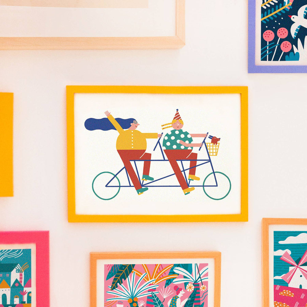Ana Seixas Tandem // A4 Digital Print bei Nauli and Stories