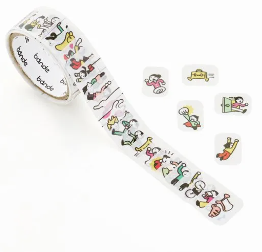 bande Sticker Sticker Masking Roll Sticker - Handbook - Ohshigashi bei Nauli and Stories