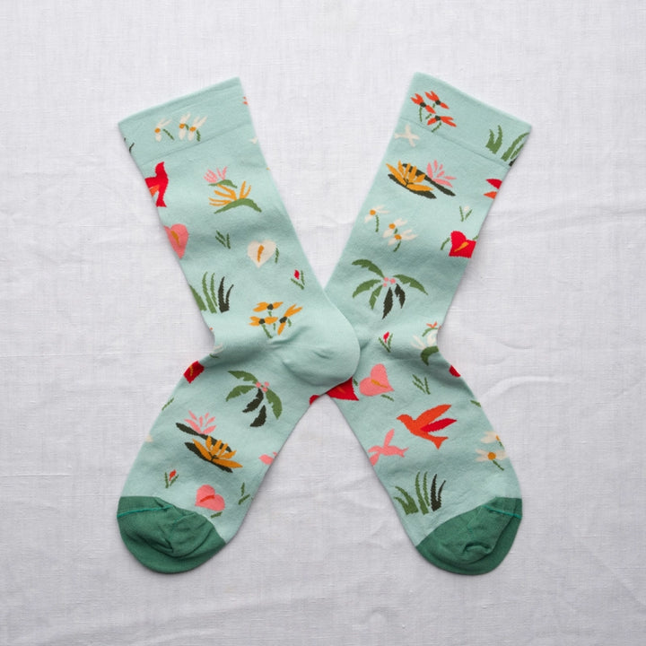 Bonne Maison Socken Socken Semis Aqua von Bonne Maison bei Nauli and Stories