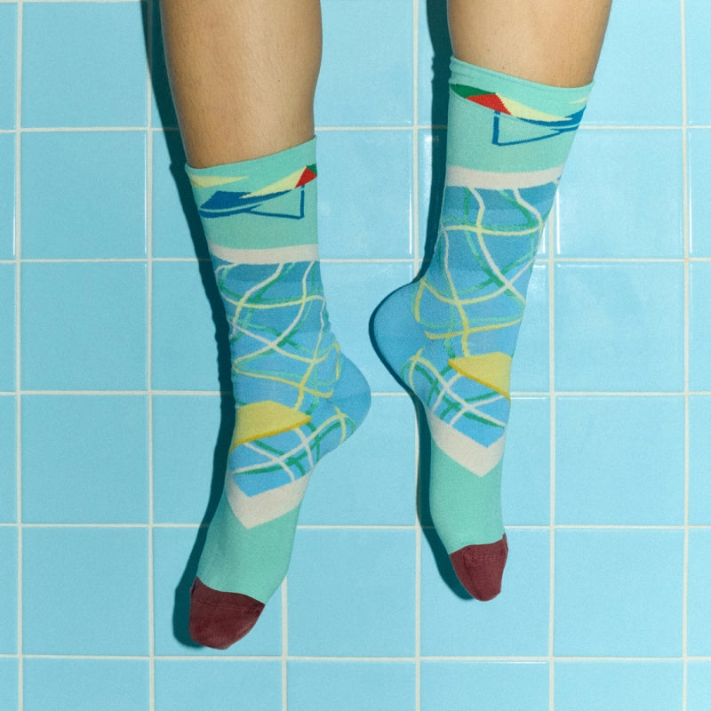 Bonne Maison Socken Socken Swimming Pool  von Bonne Maison bei Nauli and Stories