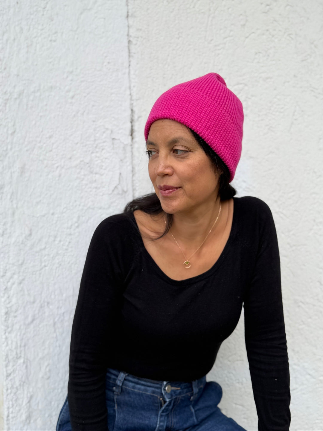 Cézembre Beanie – Fuchsia bei Nauli and Stories