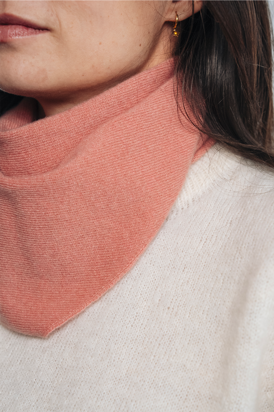 Cézembre Dreieckstuch – Vieux Rose bei Nauli and Stories