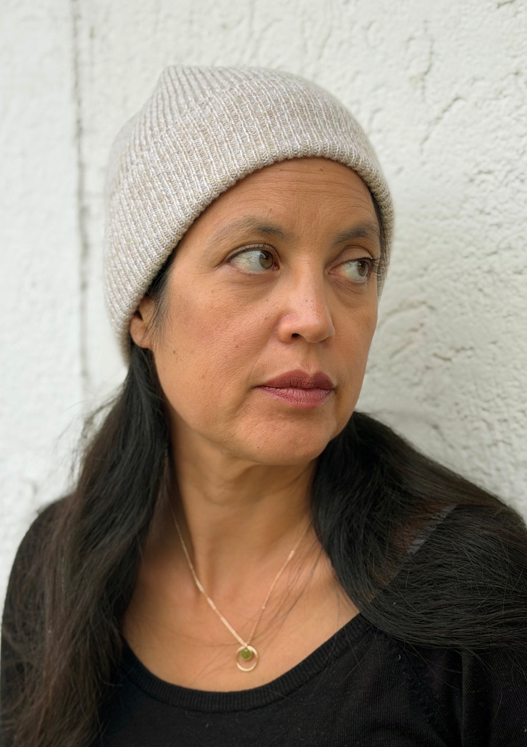 Cézembre Mütze Beanie – Beige Chiné bei Nauli and Stories