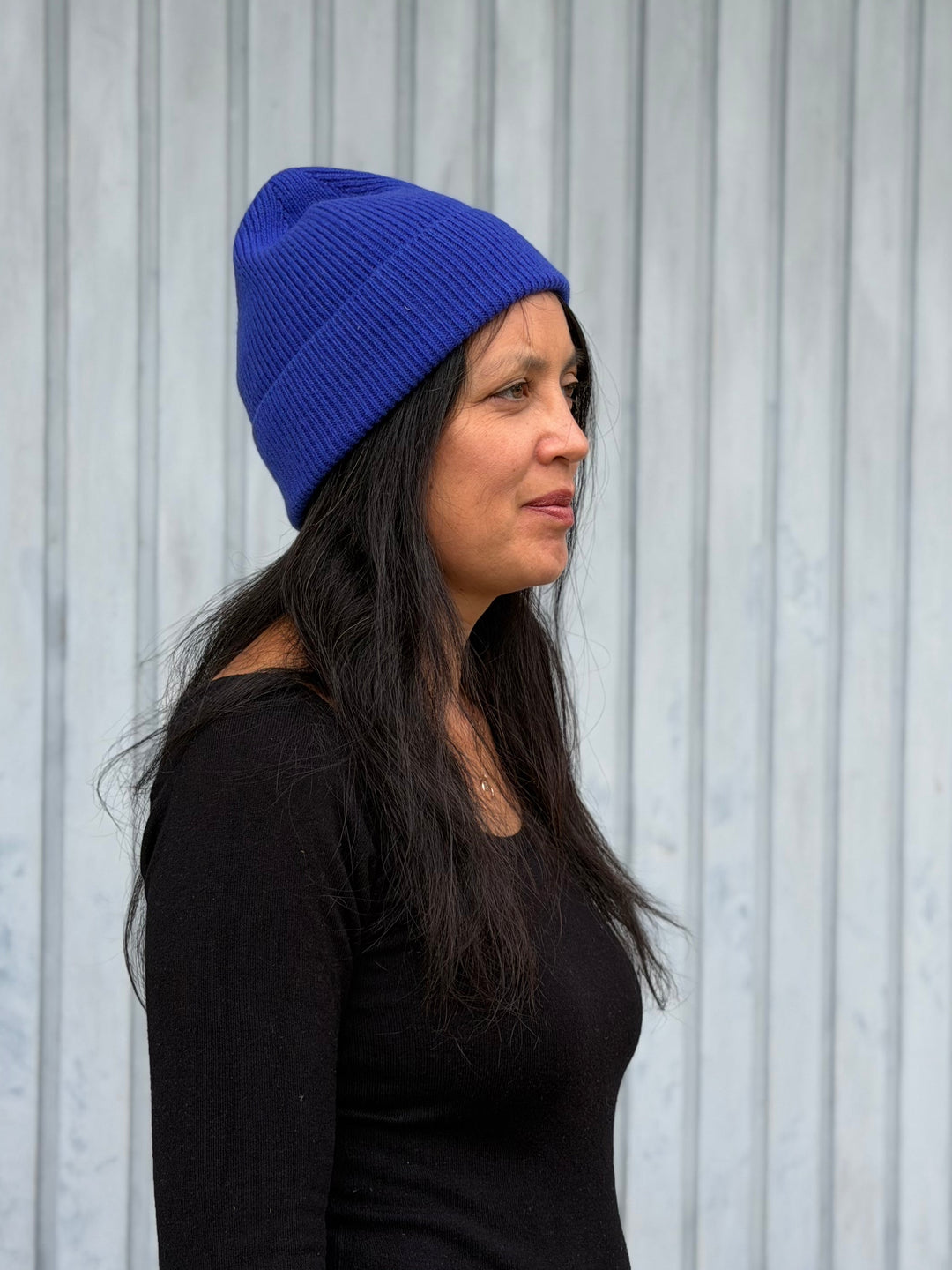 Cézembre Mütze Beanie – Bleu Électrique bei Nauli and Stories