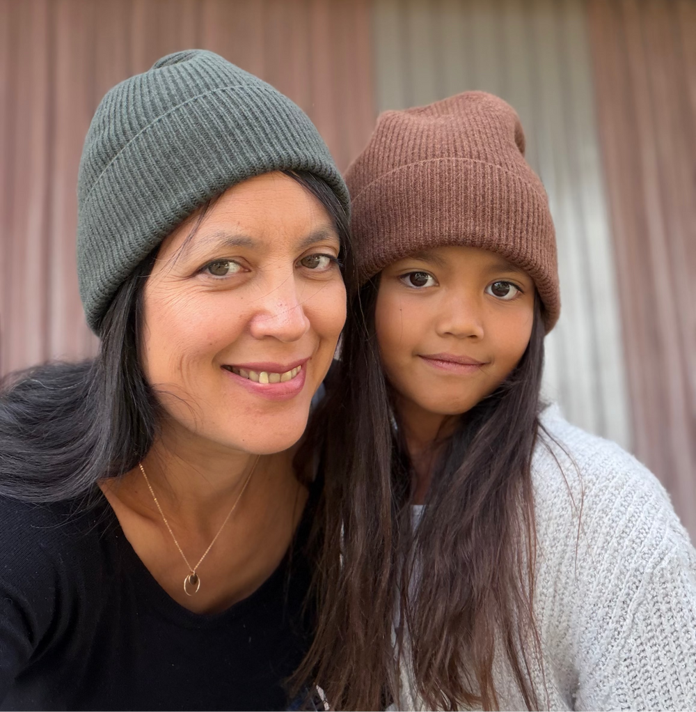 Cézembre Mütze Beanie – Kaki bei Nauli and Stories
