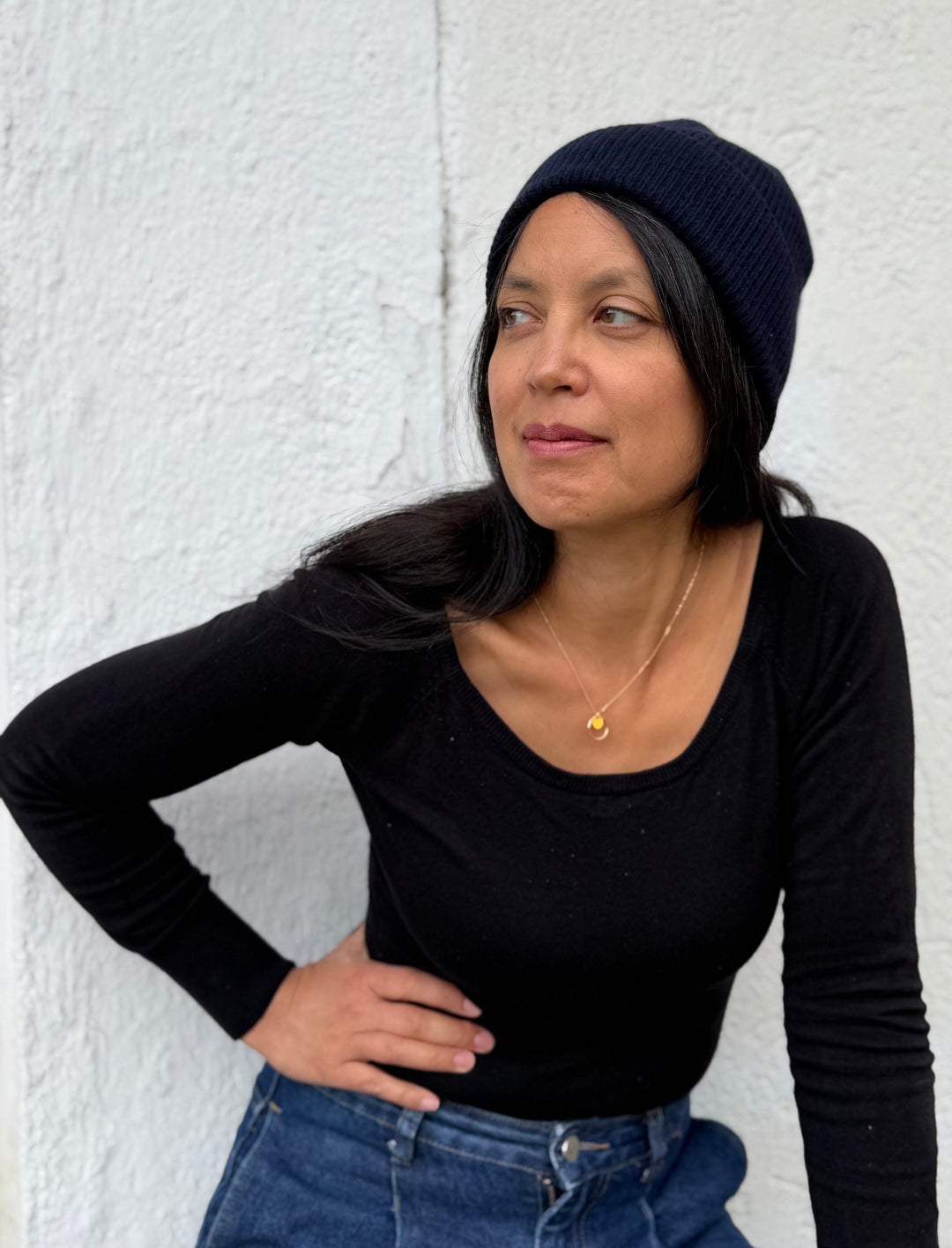 Cézembre Mütze Beanie – Marine bei Nauli and Stories