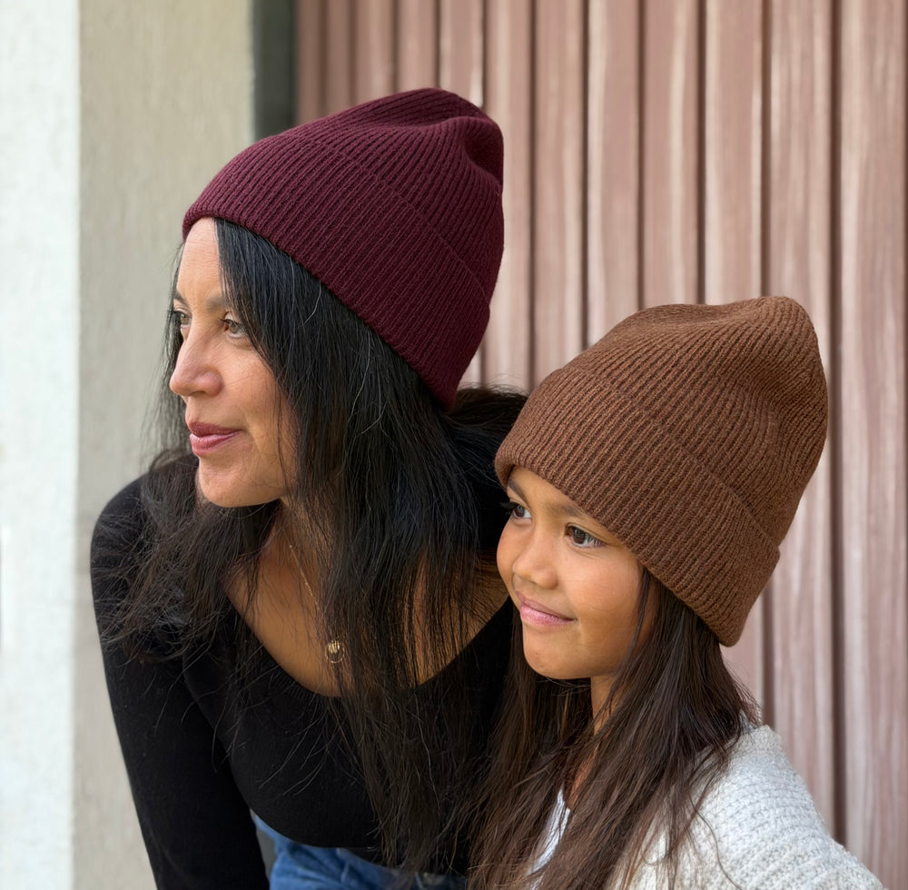 Cézembre Mütze Beanie – Marron bei Nauli and Stories