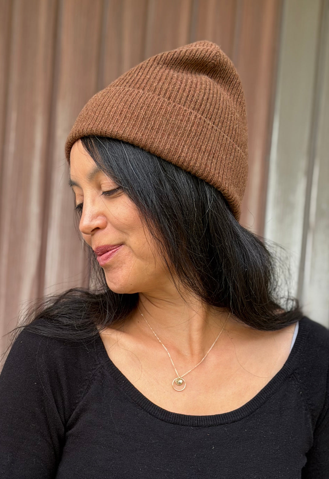 Cézembre Mütze Beanie – Marron bei Nauli and Stories