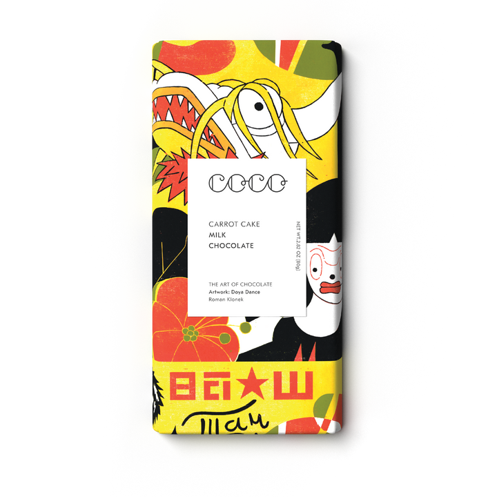 COCO Chocolatier Schokolade COCO | Carrot Cake Milk Chocolate  | 40% Kakao bei Nauli and Stories