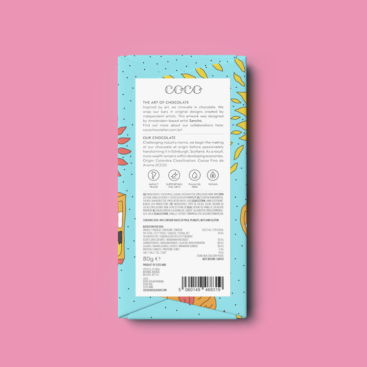 COCO Chocolatier Schokolade COCO | Colombian Dark Chocolate Bar 61% bei Nauli and Stories