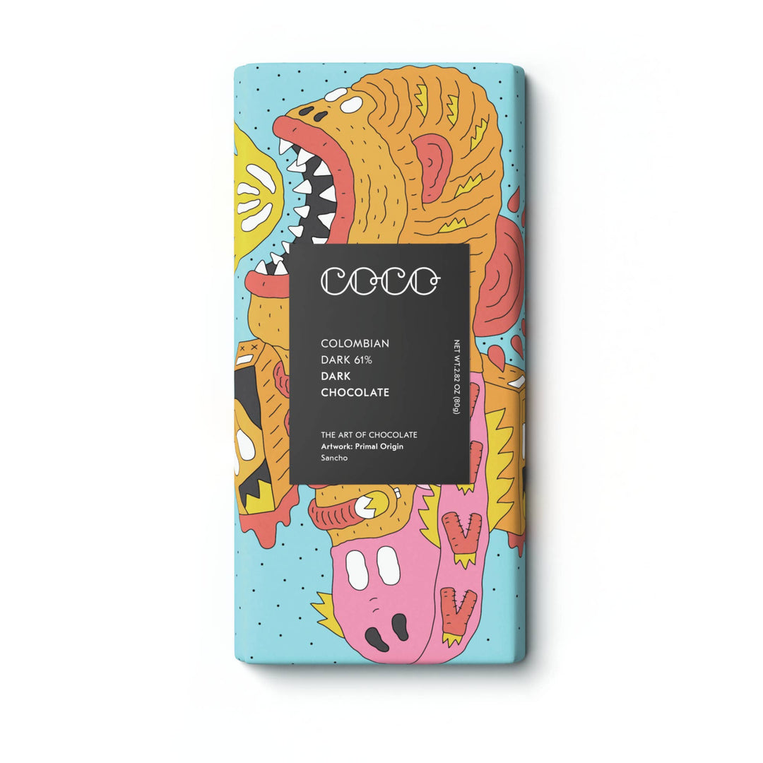 COCO Chocolatier Schokolade COCO | Colombian Dark Chocolate Bar 61% bei Nauli and Stories
