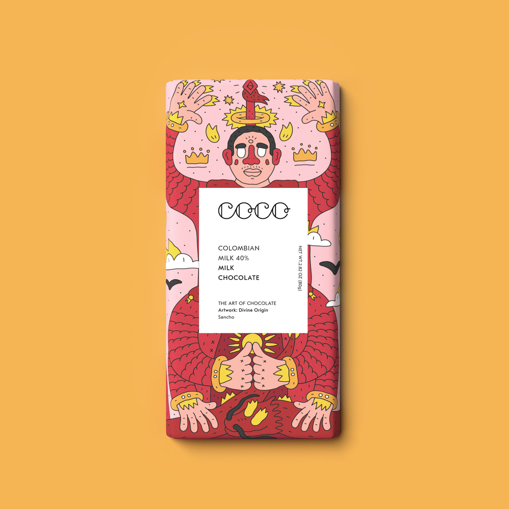 COCO Chocolatier Schokolade COCO | Colombian Milk 40% Chocolate Bar bei Nauli and Stories