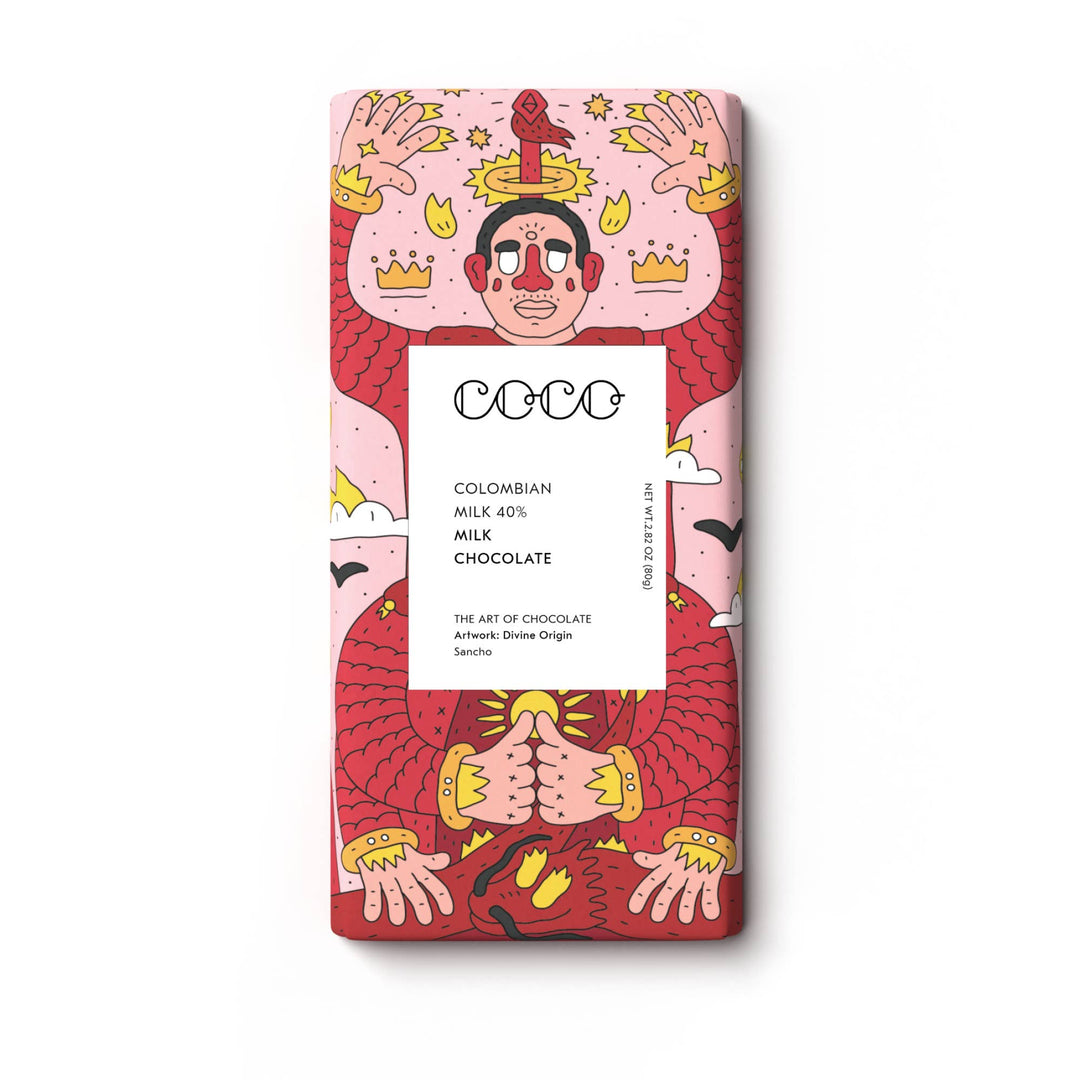 COCO Chocolatier Schokolade COCO | Colombian Milk 40% Chocolate Bar bei Nauli and Stories