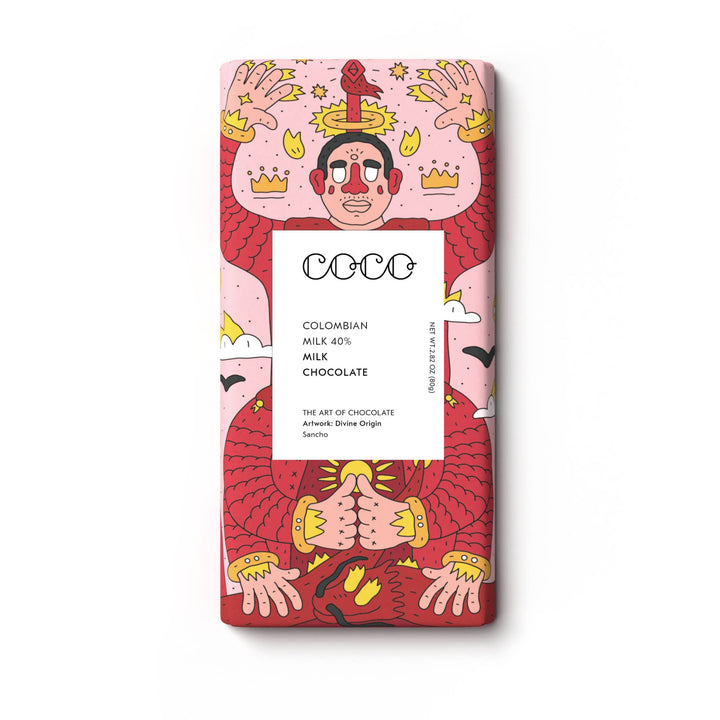 COCO Chocolatier Schokolade COCO | Colombian Milk 40% Chocolate Bar bei Nauli and Stories
