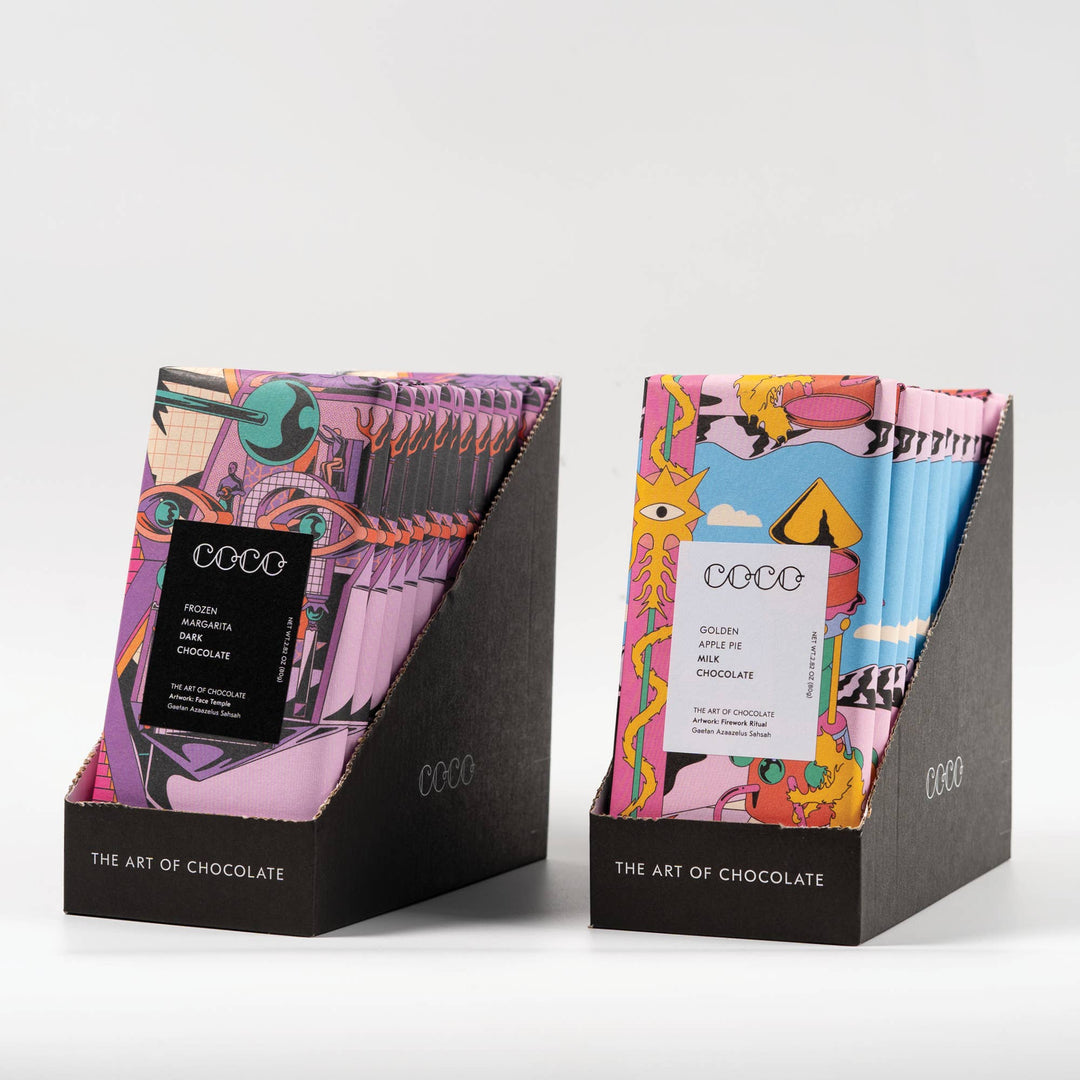 COCO Chocolatier Schokolade COCO | Golden Apple Pie Milk Chocolate Bar bei Nauli and Stories